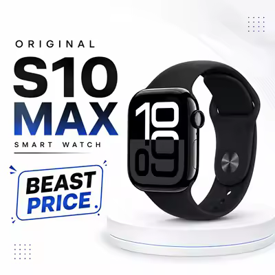 S10 Max Smart Watch – 2.29" AMOLED ,NFC , Bluetooth Call